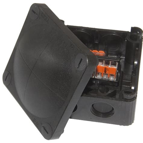 black junction box screwfix|Screwfix wiska box.